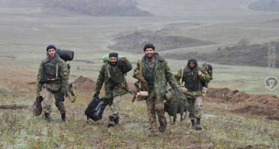 Новая смена отправилась на боевое дежурство для охраны границ Армении
