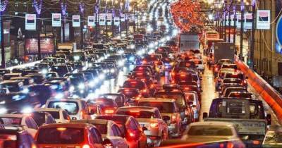 Из-за протеста ФОПов Киев сковали автомобильные пробки