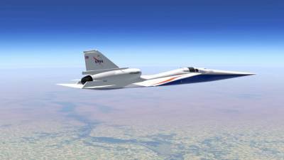 НАСА завершила построение крыла для истребителя X-59 SuperSonic