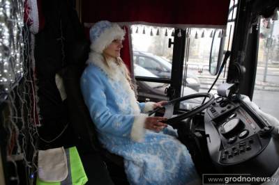 Библиобус с Дедом Морозом и Снегурочкой будет курсировать по деревням Гродненского района