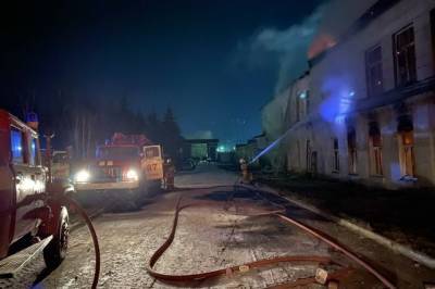 В Пензенской области произошел пожар на спичечной фабрике