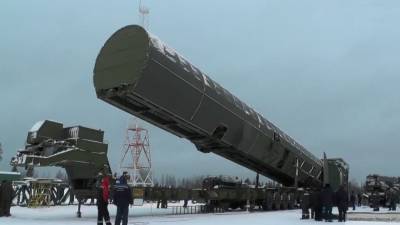 Баллистические ракеты "Сармат " поступят на вооружение РВСН в 2022 году