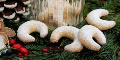 Ванилькипферль. Рецепт австрийского рождественского печенья-полумесяцев