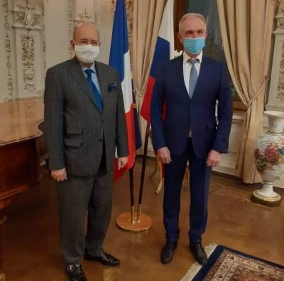 Сергей Морозов встретился в Москве с послом Франции