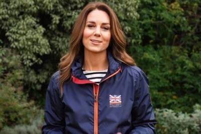 Кейт Миддлтон записала видеообращение в поддержку британской парусной команды