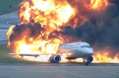 В "Аэрофлоте" связали причины катастрофы SSJ-100 в Шереметьево с тренажером
