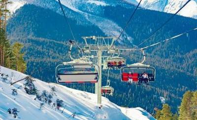 В России составили топ самых популярных горнолыжных курортов