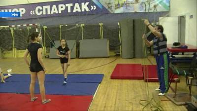 В Башкирии появился новый акробатический зал