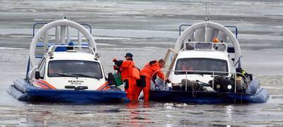 Спасатели в Карелии подняли на берег тело утонувшего рыбака