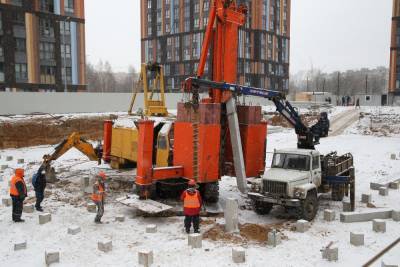 Детсад в ЖК «Октава» в Ленинском районе строят с опережением сроков