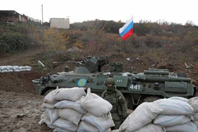 Пашинян заявил об окружении российских миротворцев азербайджанскими войсками