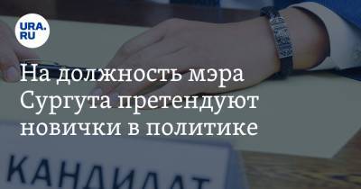 На должность мэра Сургута претендуют новички в политике