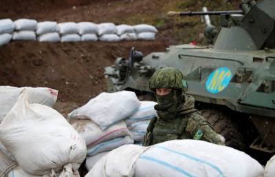 МО России опровергло заявление Пашиняна об окружении миротворцев в Карабахе