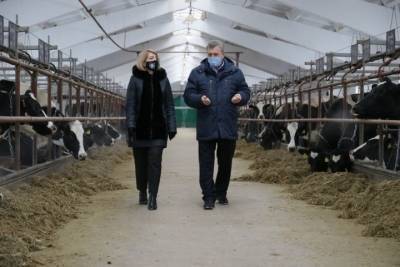 Открылся новый корпус молочной фермы одного из предприятий Серпухова