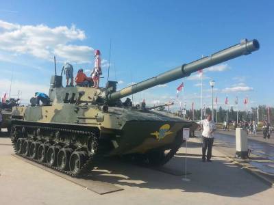 Российский плавающий танк «Спрут-СДМ1» прошёл испытания в Чёрном море