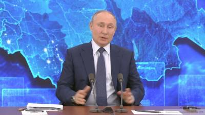 Путин прокомментировал падение ВВП страны