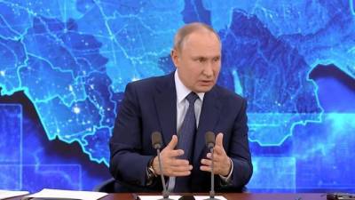 Владимир Путин - Путин назвал текущий уровень защиты российской вакцины от коронавируса - piter.tv