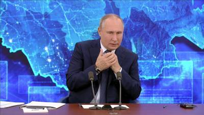 Президент РФ: доковидные показатели экономики будут достигнуты в 2021 году