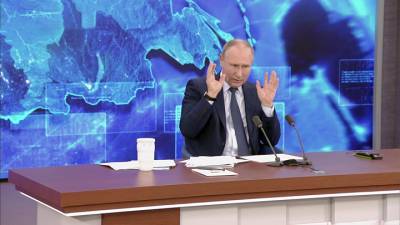 Путин: я работаю не для того, чтобы красиво выглядеть за бугром