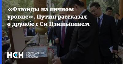«Флюиды на личном уровне». Путин рассказал о дружбе с Си Цзиньпинем