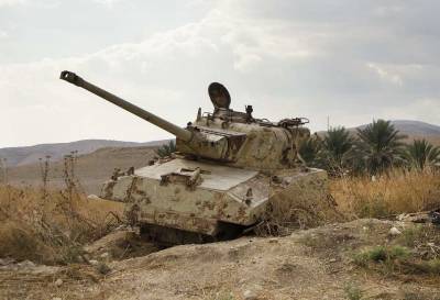 Йеменские повстанцы разгромили позиции Саудовской Аравии на советском танке Т-34