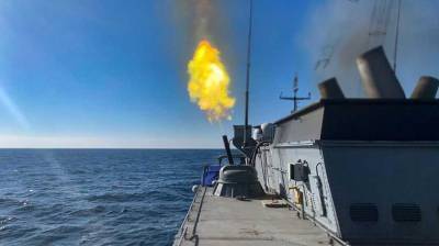 Новейший российский корвет поразил крылатую ракету в Японском море