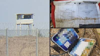 Видео: секретные документы и аппаратура брошены ЦАХАЛом на границе с сектором Газы