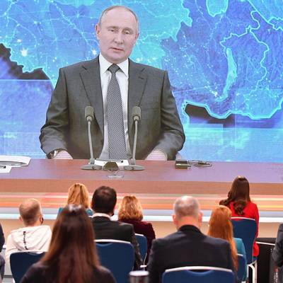 Владимир Путин дал большую пресс-конференцию
