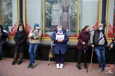 В Минске прошла очередная акция людей с инвалидностью