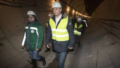 В Киеве метро на Виноградарь откроют в следующем году