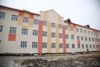В Тереньге завершается строительство начального блока местной школы