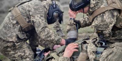 Снайпер боевиков ранил украинского военного в районе Авдеевки