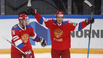Дебютная победа Брагина: сборная России по хоккею обыграла по буллитам Швецию в матче Кубка Первого канала