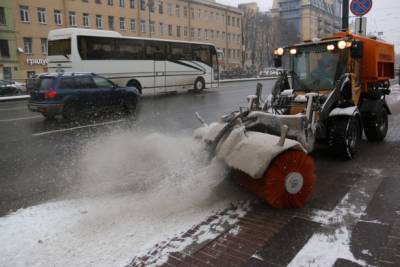 В пятницу в Петербурге снова ожидается мокрый снег