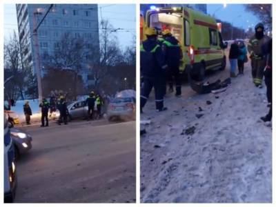 В ГИБДД рассказали подробности ДТП со сбитыми на остановке пешеходами в Кемерове