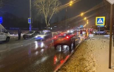 Женщину сбили на пешеходном переходе в Липецке