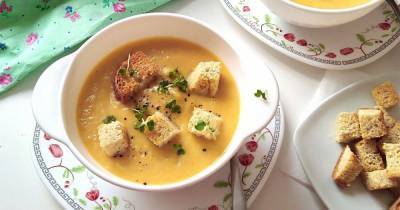Изысканно и просто: сырный суп на завтрак