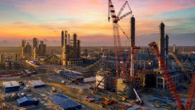 Газпром: проект строительства Амурского ГПЗ осуществлен на 70%