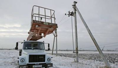 На Черниговщине непогода оставила без света 19 населенных пунктов