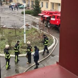 В Киеве произошел пожар в психоневрологическом диспансере