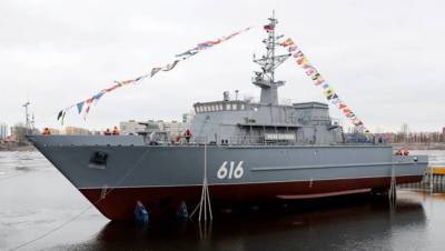 Построенный в Петербурге тральщик готов влиться в состав Тихоокеанского флота