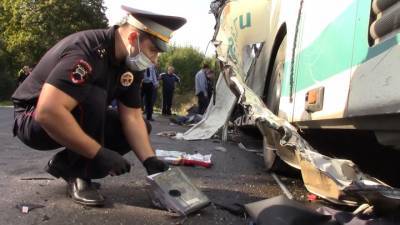 Водителю автобуса, обвиняемого в ДТП с 6 погибшими под Калининградом, предъявлено обвинение