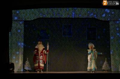В Рязанском театре кукол показали новогоднее представление
