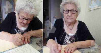 98-летняя "железная бабушка" из Белгорода написала письмо Деду Морозу