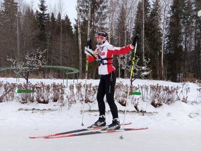 Сыктывкарка Алина Игнатова выиграла золото Кубка России по спортивному ориентированию на лыжах