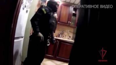 Освобождение бойцами СОБРа заложницы в Москве сняли на видео