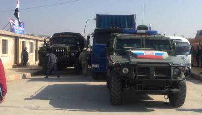 Российские военные совместно с силами ООН провели патрулирование на Голанах