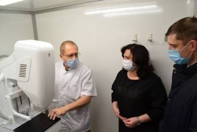 В Мичуринском районе почти 100 женщин обследовали с помощью мобильного маммографа
