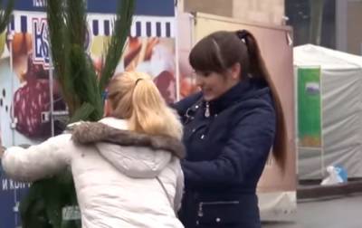 Праздники на "носу": цены на новогодние елки в Украине