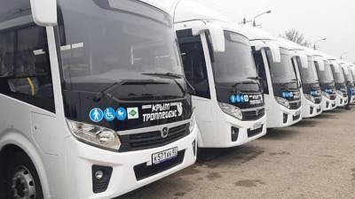 В Крыму разобрали на части вместо ввода в эксплуатацию около 70 новых автобусов